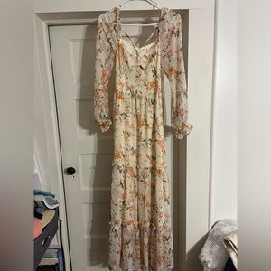 Floral Garden Party Promesa Maxi Dress